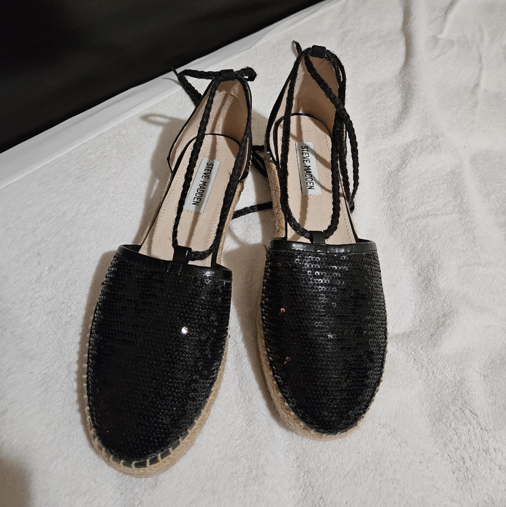 Steve Madden Sequin Espadrilles